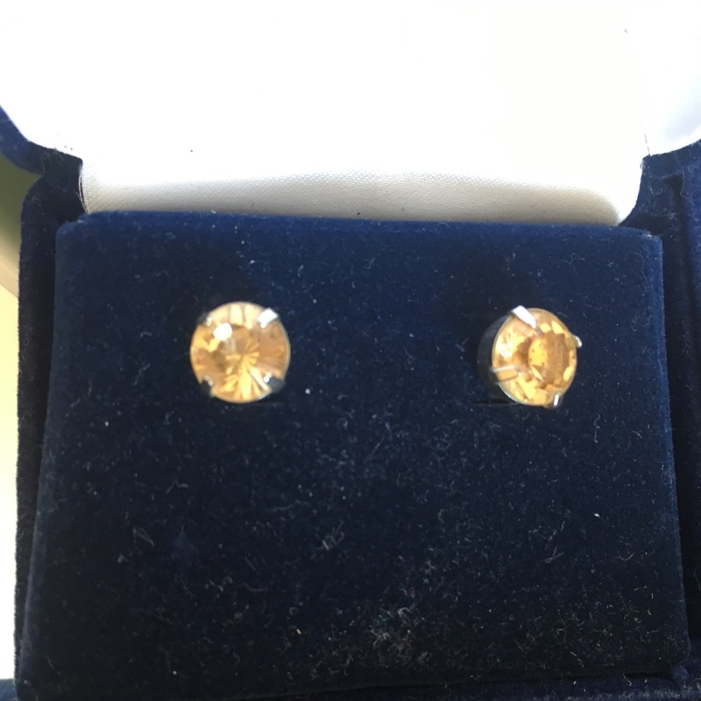 🤑FREE w/ purchase! F21 Gold Toned Stone Studs